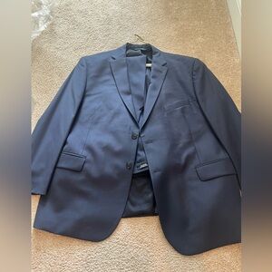 MEN’s Jos A Bank Navy Blue Wool Suit *pants and jacket